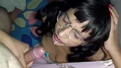 تشغيل Desi Village Girl تعطي اللسان المكثف مع شمال شمال ساخن